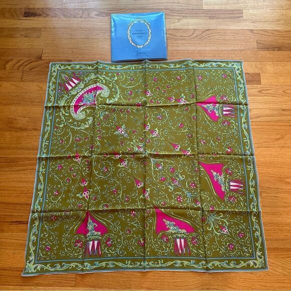 VTG Emilio Pucci silk large silk scarf made in Italy NWT in original package - Picture 1 of 15